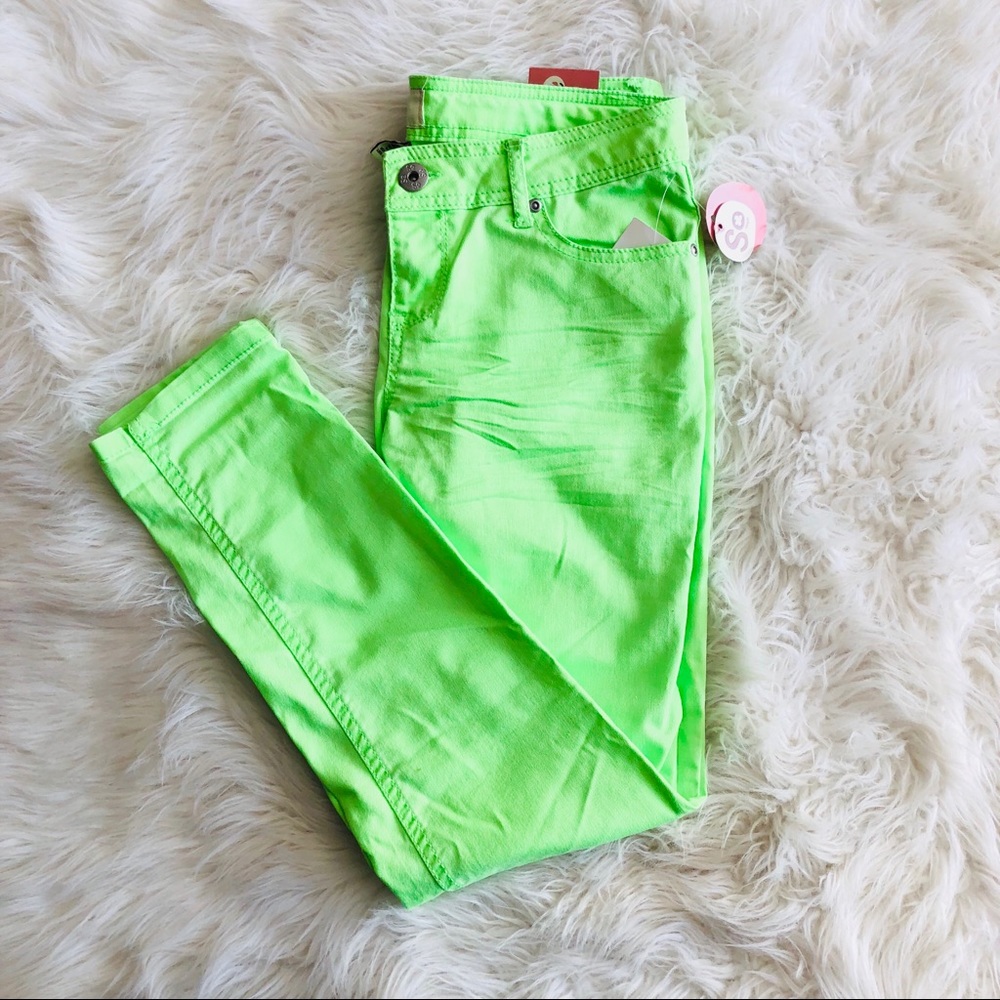 So lime green jeans - Picture 1 of 4